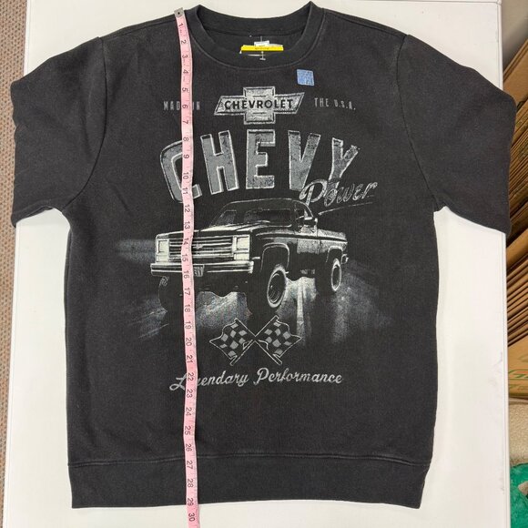 Chevrolet Sweatshirt Legendary Performance Mens Medium SquareBody Chevy Truck - Picture 5 of 7